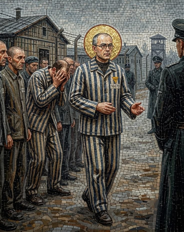 St Maximilian Kolbe Quote Only Love Is Creative